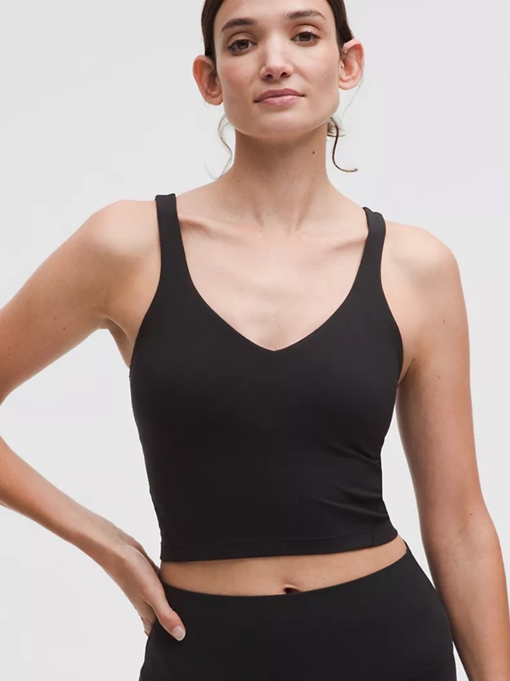 Lululemon Align™ Tank Top
Light Support, A/B Cup in black - Size 4